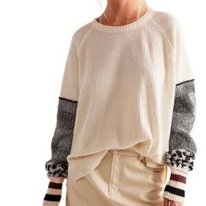 We The Free Mod About You Raglan Thermal Top